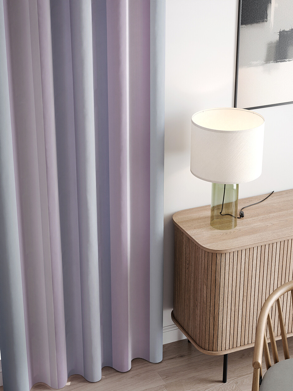 Фото №1244739 - 9750276 - Портьера 2 шт. — 150х280 см. - Комплект штор