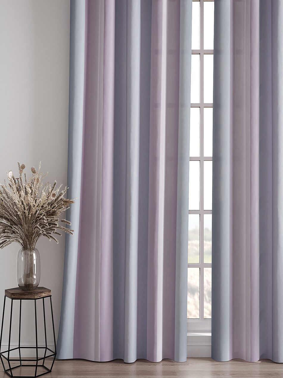 Фото №1244740 - 9750276 - Портьера 2 шт. — 150х280 см. - Комплект штор