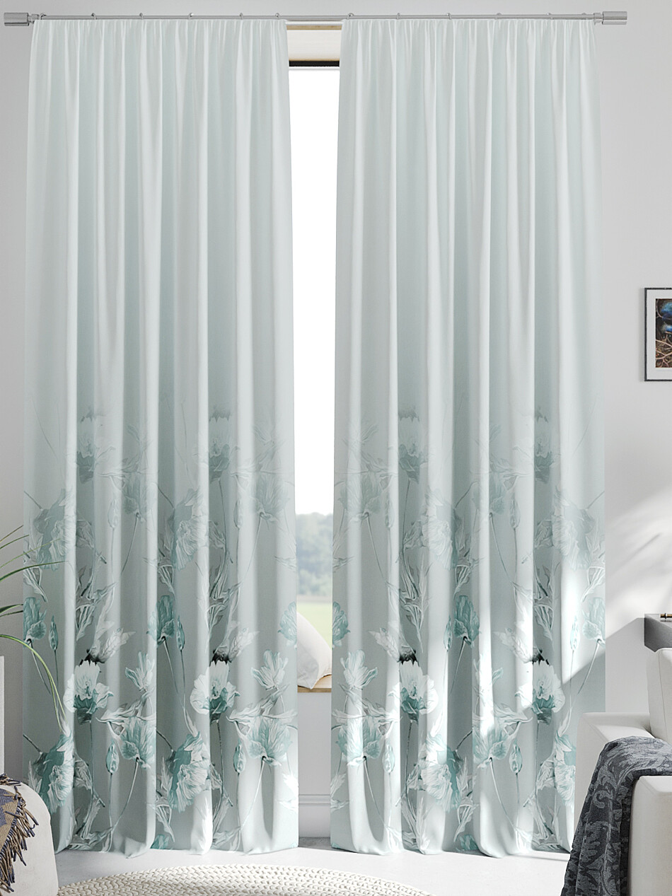 Фото №1246630 - 9536178 - Портьера 150х260 см. — 2 шт. - Комплект штор