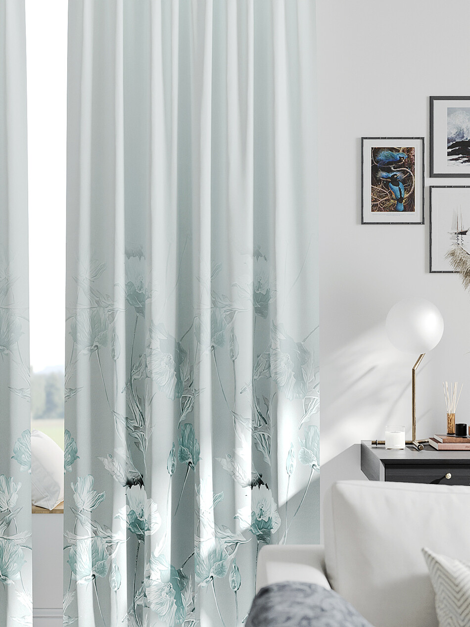 Фото №1246633 - 9536178 - Портьера 150х260 см. — 2 шт. - Комплект штор