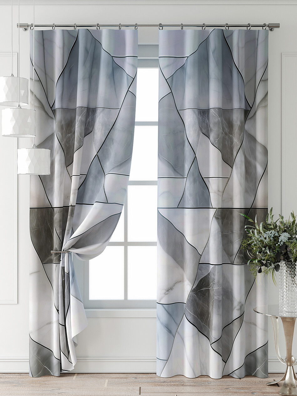 Фото №1309498 - 9709507240 - Портьера 150х240 см — 2 шт. - Комплект штор