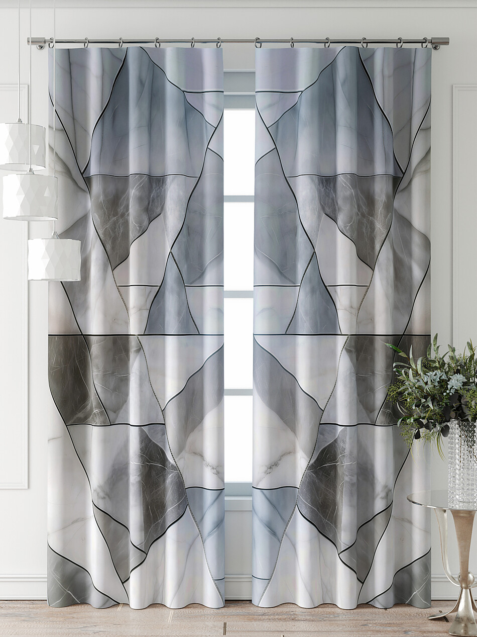 Фото №1309488 - 9709507240 - Портьера 150х240 см — 2 шт. - Комплект штор