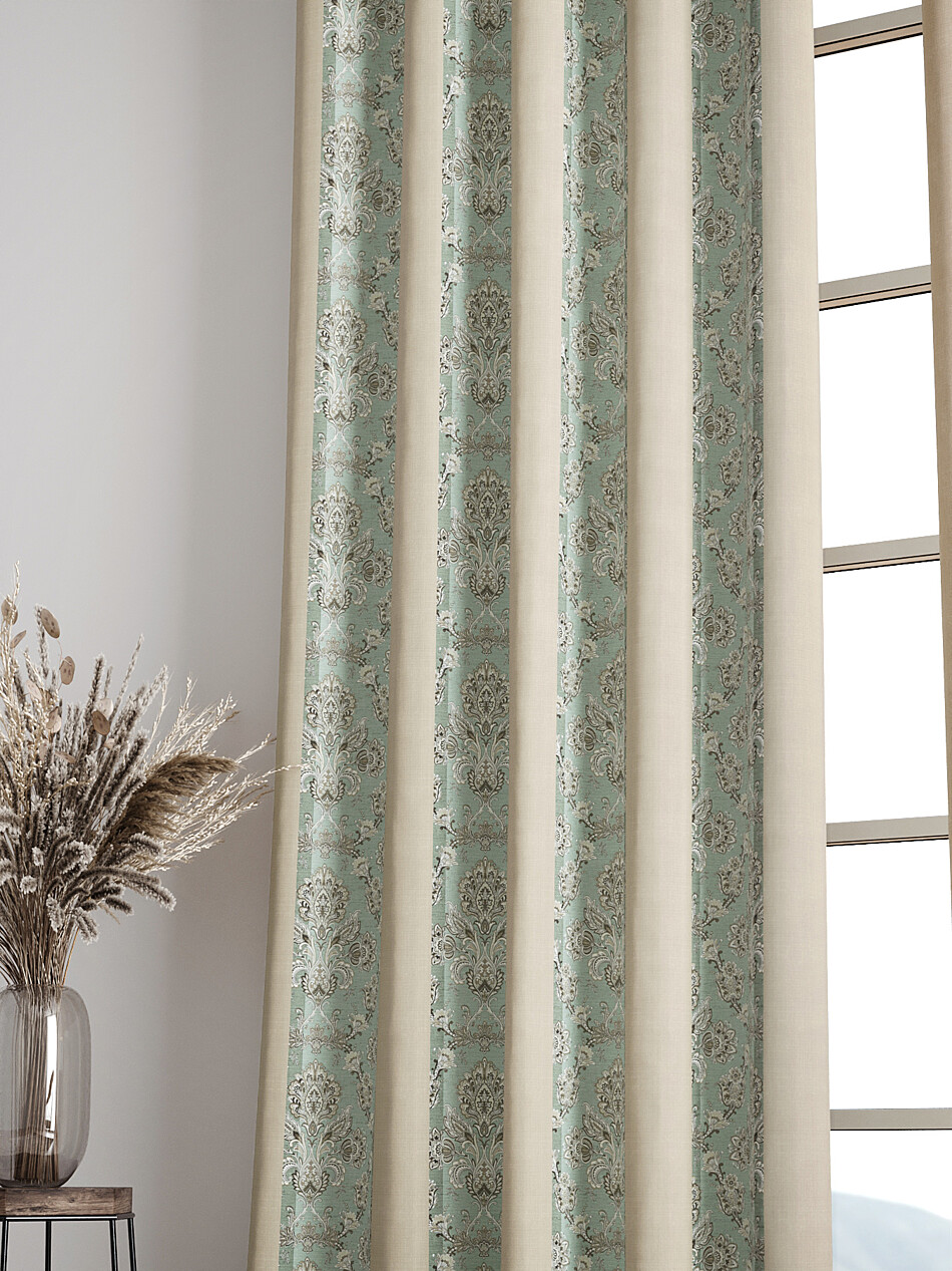 Фото №1243494 - 9750134 - Портьера 2 шт. — 150х280 см. - Комплект штор