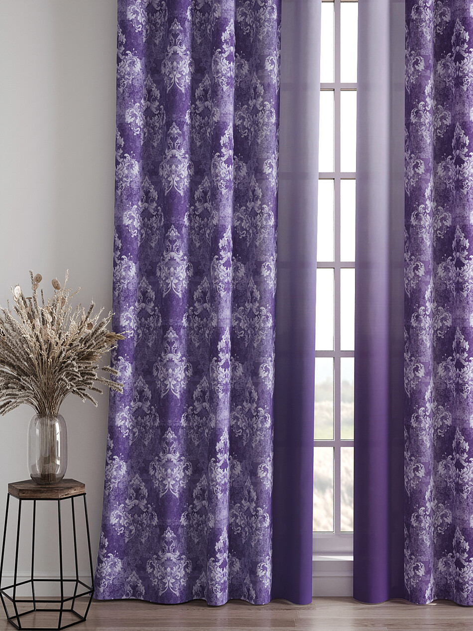 Фото №1243050 - 9750179 - Портьера 2 шт. — 150х280 см. - Комплект штор