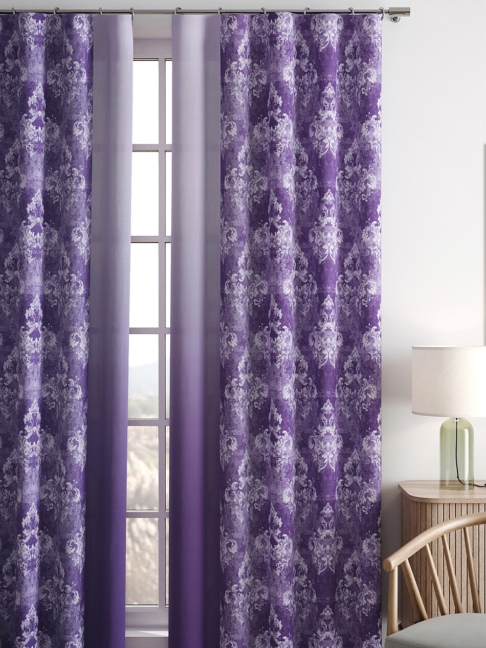 Фото №1243053 - 9750179 - Портьера 2 шт. — 150х280 см. - Комплект штор