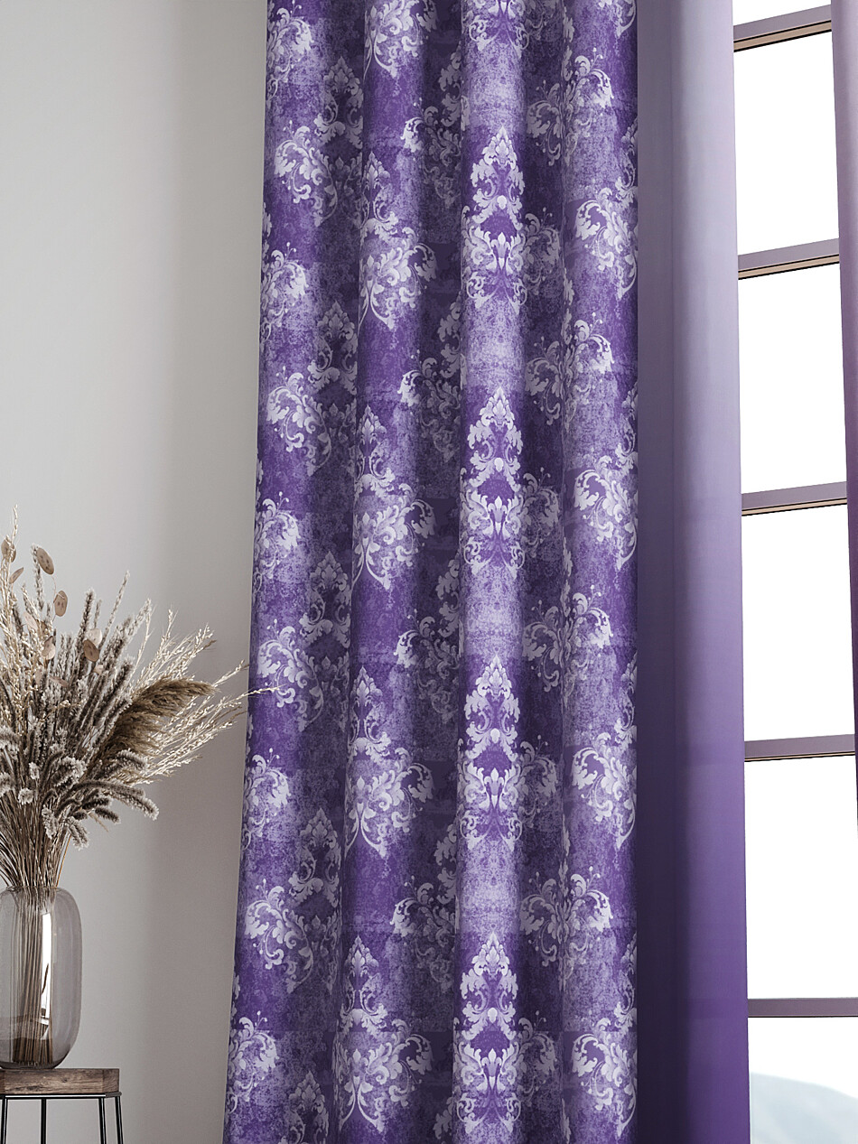 Фото №1243056 - 9750179 - Портьера 2 шт. — 150х280 см. - Комплект штор