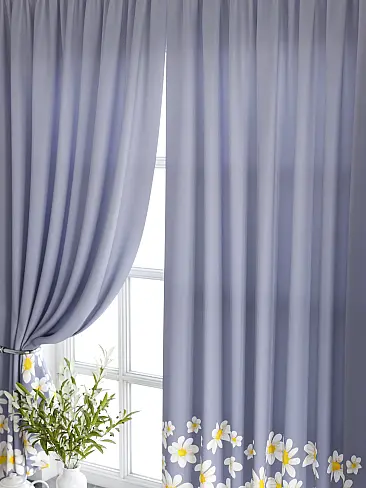 Короткие шторы в классическом стиле в Оренбурге 9920502 - 4