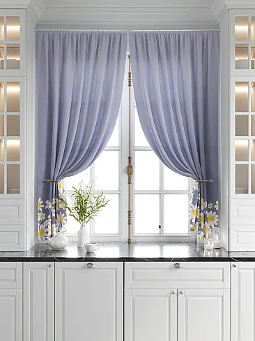 Короткие шторы в классическом стиле в Оренбурге 9920502 - 6