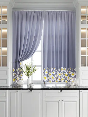 Короткие шторы в классическом стиле в Оренбурге 9920502 - 7