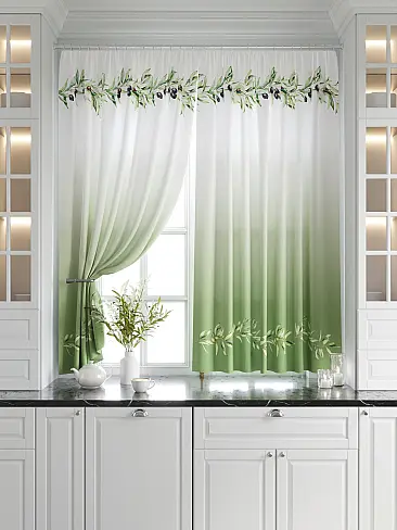 Короткие занавески в прихожую 9920517 - 7