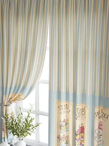 Шторы бежевого цвета для кухни в Иркутске - Страница 50 9920539 - 4