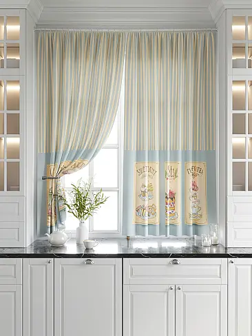 Шторы бежевого цвета для кухни в Иркутске - Страница 50 9920539 - 7