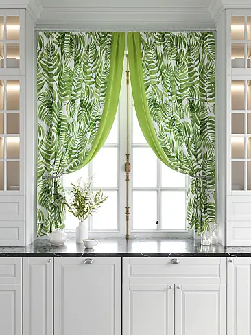 Шторы зеленого цвета для кухни - Страница 4 9920534 - 6