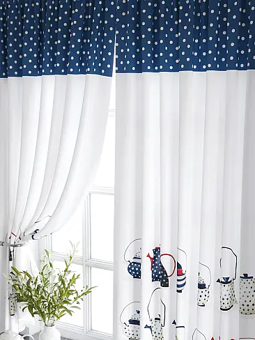 Шторы голубого цвета для кухни в Новокузнецке - Страница 20 9920549 - 4