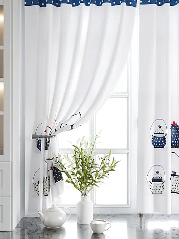 Шторы голубого цвета для кухни в Новокузнецке - Страница 20 9920549 - 5