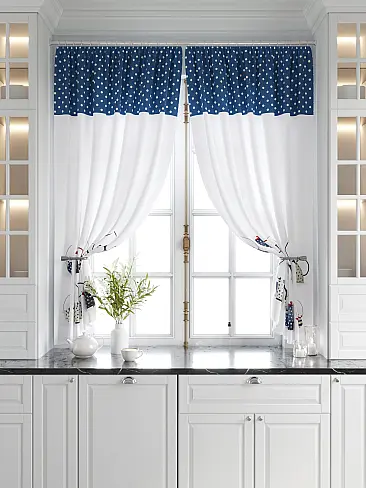 Шторы голубого цвета для кухни в Новокузнецке - Страница 20 9920549 - 6