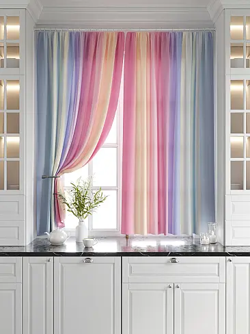 Шторы голубого цвета для кухни в Новокузнецке - Страница 17 9920582 - 7