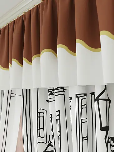 Шторы с текстильным рисунком в Челябинске 9934006 - 5