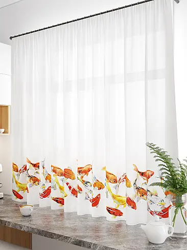 Шторы из тюля вуали короткие в Ижевске - Страница 17 71533279 - 2