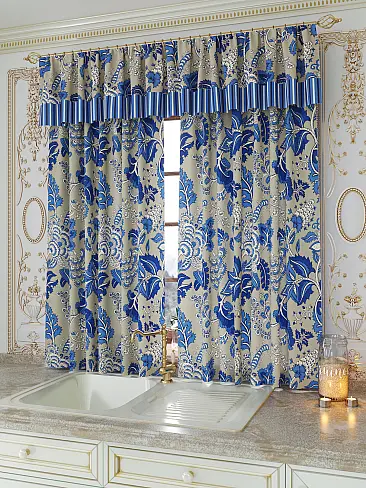 Шторы голубого цвета для кухни в Новокузнецке - Страница 18 9934063 - 4