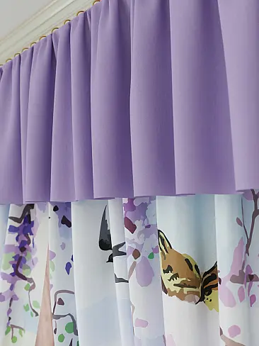 Короткие шторы фиолетового цвета в Калининграде - Страница 11 9934057 - 5