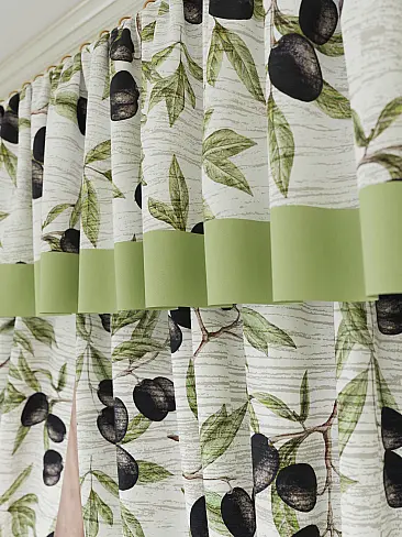 Короткие шторы для кухни с ламбрекеном - Страница 4 9934098 - 5