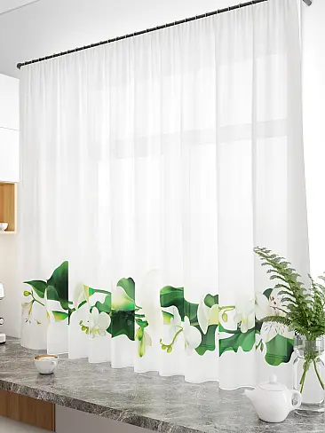 Шторы из тюля вуали короткие в Пензе - Страница 18 71533401 - 2