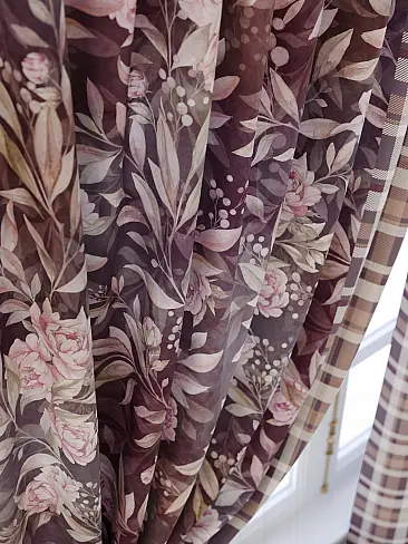 Шторы коричного цвета для кухни в Иркутске - Страница 22 9925201 - 6