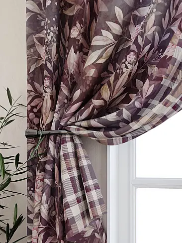 Шторы коричного цвета для кухни в Иркутске - Страница 22 9925201 - 3