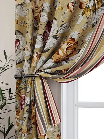 Шторы коричного цвета для кухни в Иркутске - Страница 22 9925213 - 3