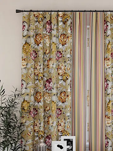 Шторы коричного цвета для кухни в Иркутске - Страница 22 9925213 - 4