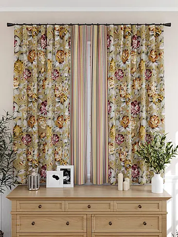 Шторы коричного цвета для кухни в Иркутске - Страница 22 9925213 - 5