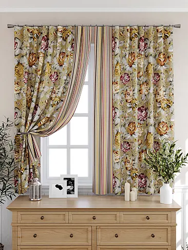 Шторы коричного цвета для кухни в Иркутске - Страница 22 9925213 - 7