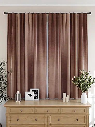 Шторы коричного цвета для кухни - Страница 2 9925236 - 5