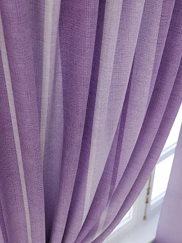 Шторы сиреневого цвета для кухни 9925237 - 6