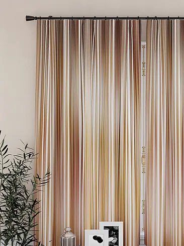 Шторы коричного цвета для кухни - Страница 2 9925241 - 4