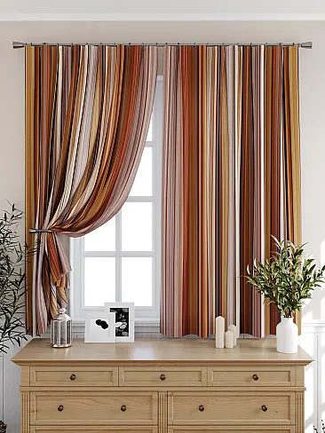 Шторы коричного цвета для кухни в Иркутске - Страница 19 9925254 - 7