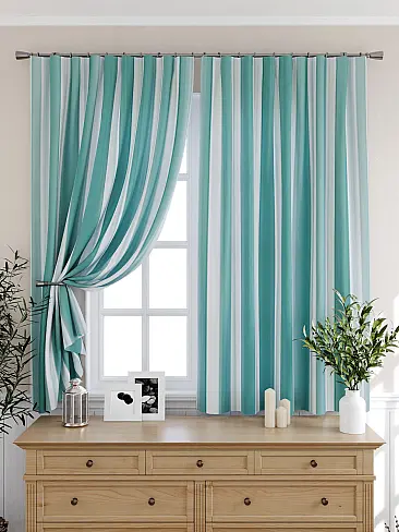 Комплекты штор бирюзового цвета в Санкт-Петербурге - Страница 4 9925261 - 7