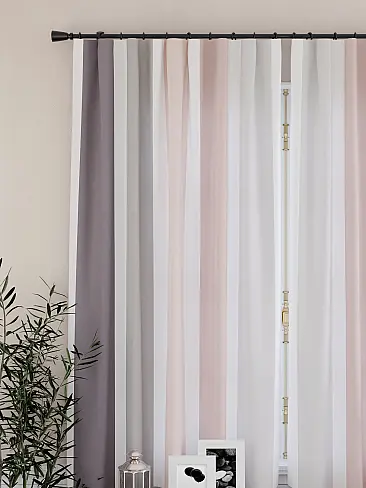 Шторы для кухни в полоску 9925310 - 4
