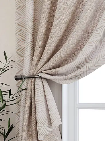 Комплекты штор в загородный дом 9925337 - 3