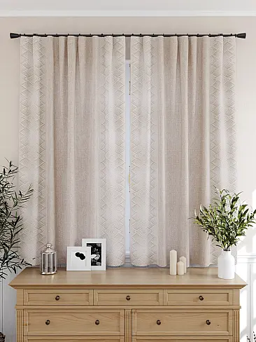 Комплекты штор в загородный дом 9925337 - 5