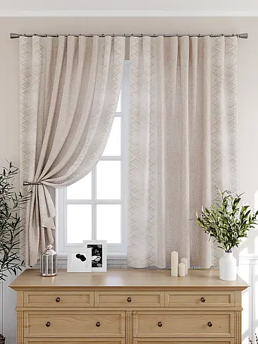 Комплекты штор в загородный дом 9925337 - 7