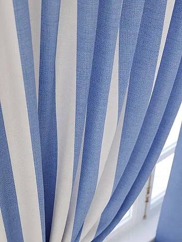 Шторы для кухни в полоску 9925346 - 6