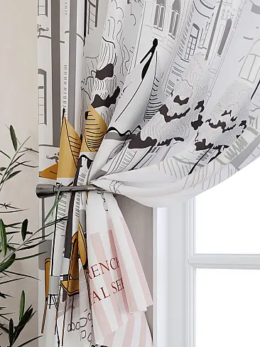 Плотные шторы для кухни в Казани 9925406 - 3