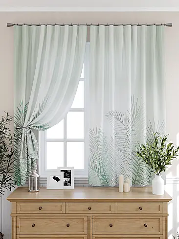 Шторы высотой 180 см с ромбами 9925437 - 7