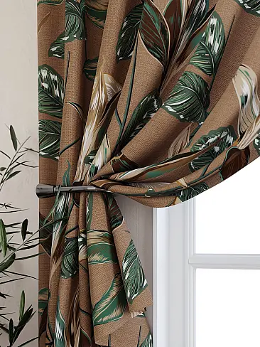 Шторы коричного цвета для кухни в Иркутске - Страница 20 9925430 - 3