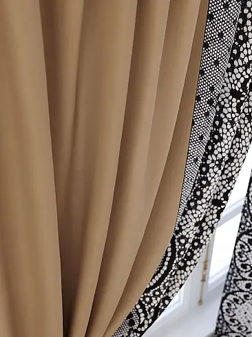 Шторы коричного цвета для кухни - Страница 4 9925472 - 6