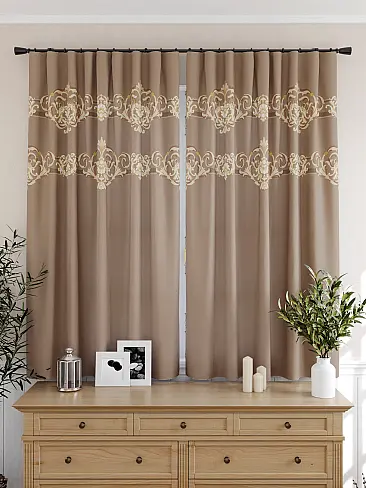 Шторы коричного цвета для кухни - Страница 3 9925482 - 5