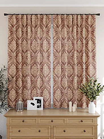 Шторы коричного цвета для кухни в Иркутске - Страница 19 9925490 - 5