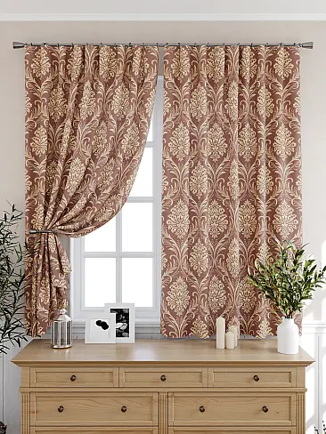 Шторы коричного цвета для кухни в Иркутске - Страница 19 9925490 - 7